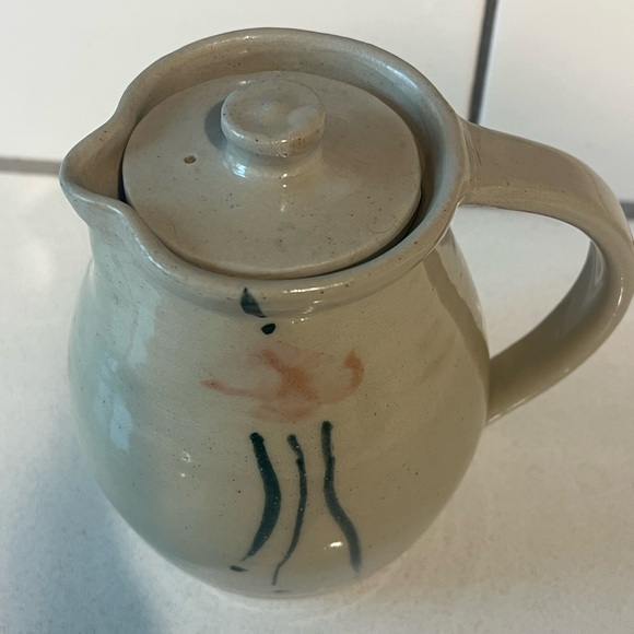 Signed 1972 New Hazelton Pottery Teapot | Hand-Thrown Studio Ceramic - Picture 4 of 6